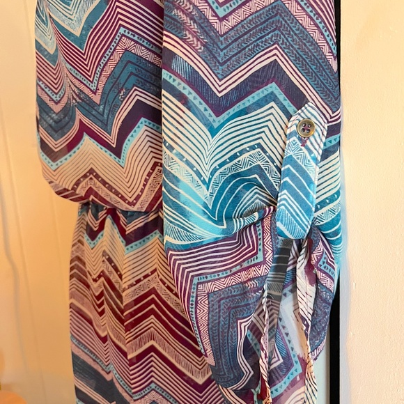 Dresses Aztec print dress boho dress cute dresses multicoloured dress - Picture 3 of 3